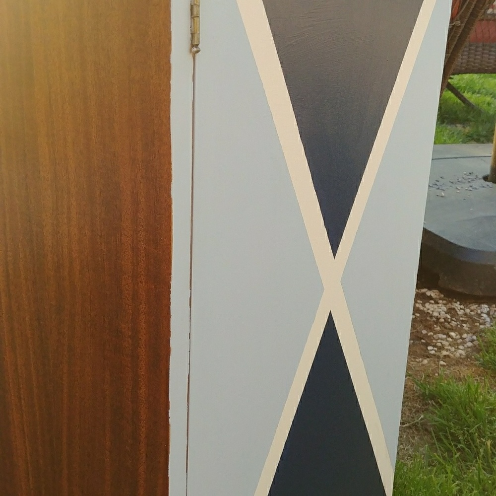 Vintage record cabinet